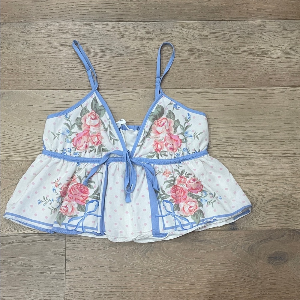 Altar'd State Blue and White Garment